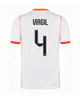 Billige Fotballdrakt Nederland Virgil van Dijk #4 Replika Bortedrakt VM 2026 Kortermet Billige Fotballdrakt Nederland Virgil van Dijk #4 Replika Bortedrakt VM 2026 Kortermet